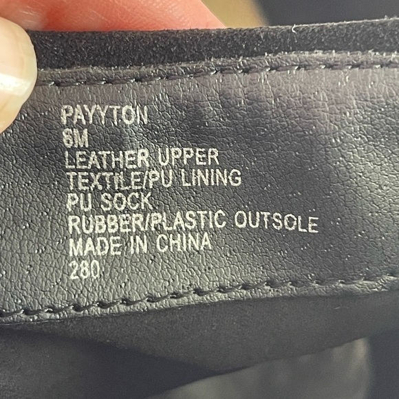 Steve Madden Payyton fringe leather black point toe heel bootie - Picture 7 of 9